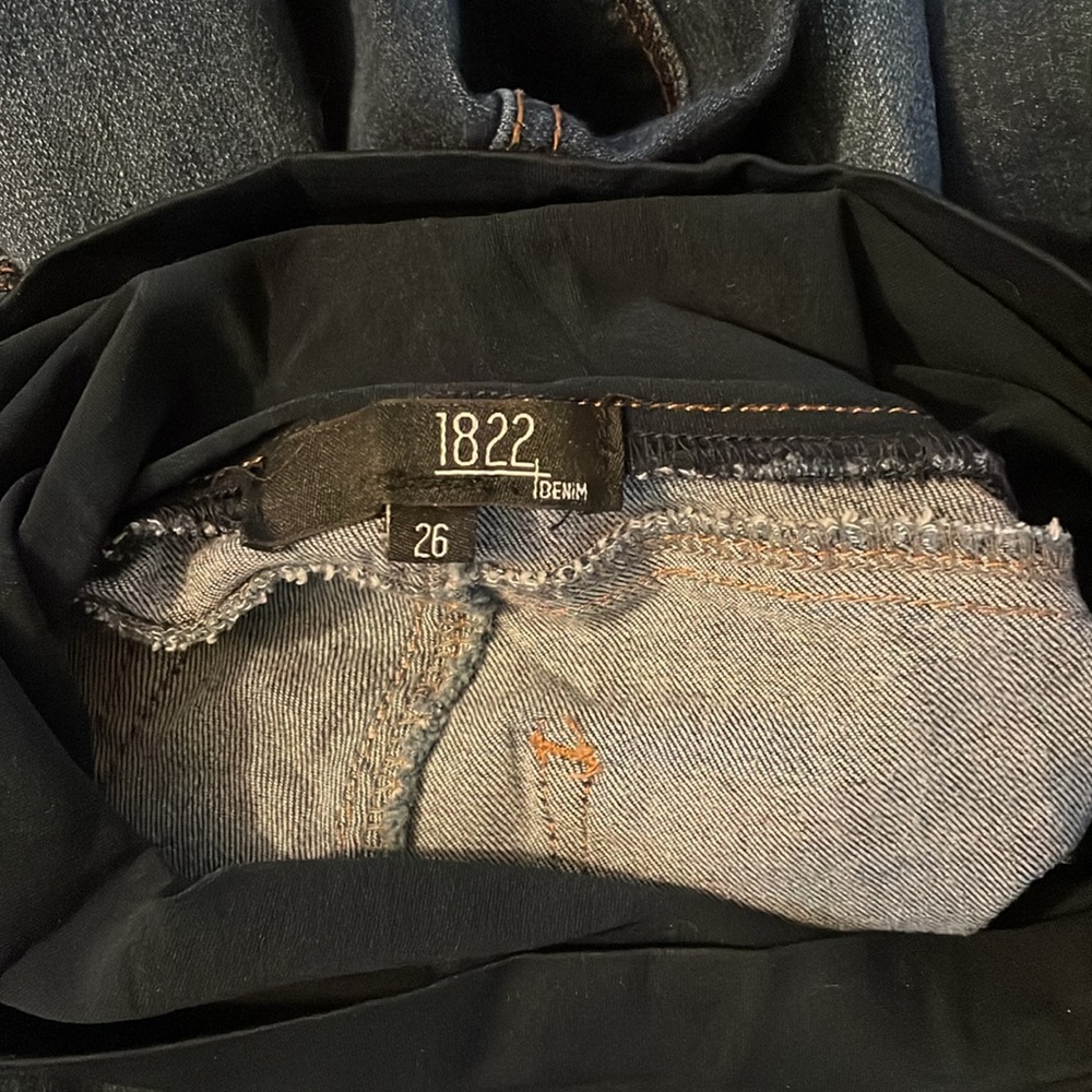 1822 denim size 26 over the belly maternity jeans - Picture 7 of 7
